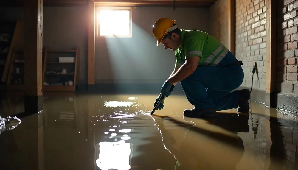 Professional water damage restoration services in Clarks Grove, MN